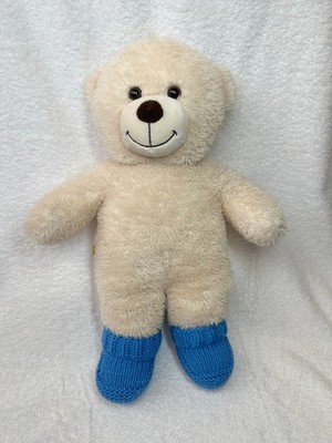 Neue Socken für Build a Bear Teddy 40 cm - blau - Kuschelsocken