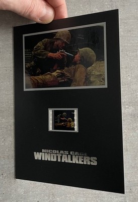 Windtalkers 35mm Senitype Filmcell aus dem limitierten Fox Blu-Ray Mediabook NEU