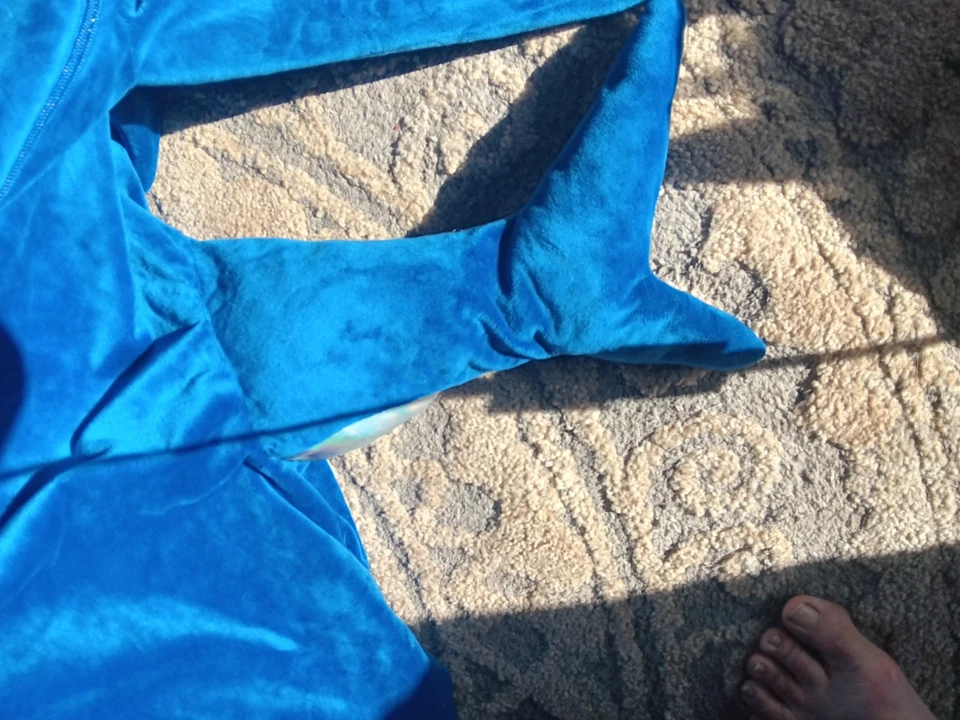 DISFRAZ HAMMERHEAD TIBURÓN AZUL REAL ADULTO S HALLOWEEN Foto 2 de 4