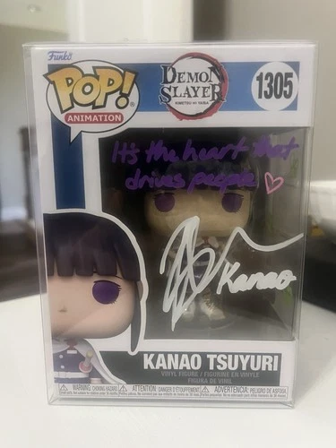 Funko Pop! Demon Slayer Kanao Tsuyuri Autographed SWAU