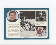 1979 Plakat Moscow USSR National Ice Hockey Team Poster Alexander Maltsev 7ez