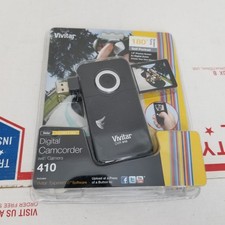 Vivitar DVR-410 Digital Camcorder Camera Black Flip Screen USB New Sealed