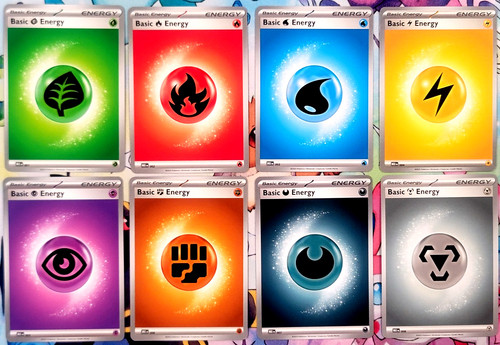 Pokemon TCG 2025 MEE Mega Evolution Basic Energy Pick Your Card 8 Card Lot NM