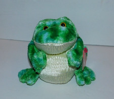 MWT TY BEANIE BABY 2007 MARSH PLUSH TOY FROG