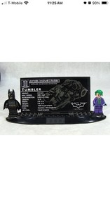 LEGO DC SUPERHEROES BATMAN #76023 THE TUMBLER BATMOBILE 100% COMPLETE W/MINI FIG