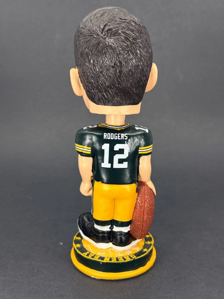 Bobblehead 14/144 Leyendas Aaron Rodgers Edición Especial Green Bay Packers NFL Foto 3 de 4