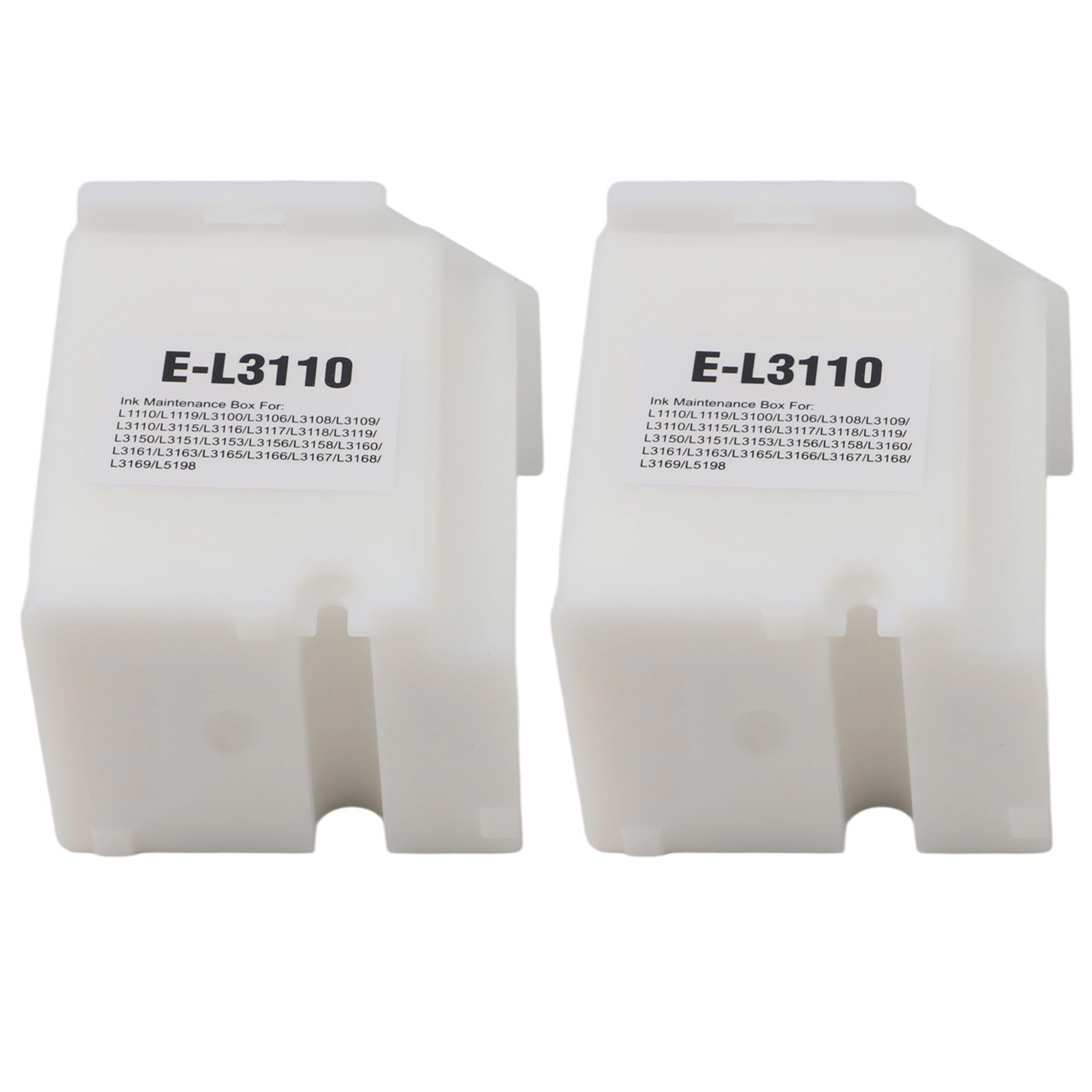 2 pezzi scatola manutenzione per stampante ET 2810 ET 2812 ET 2814 ET 2803 ET 2715