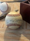 Mickey Mantle signed Official American League AL Baseball autograph