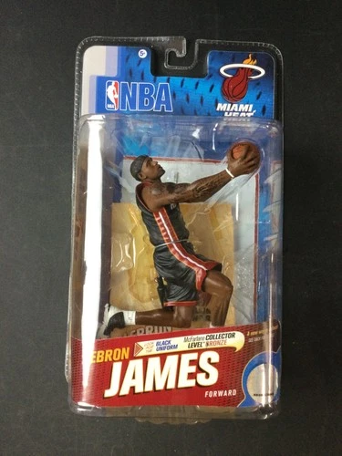 Lebron James McFarlane NBA Series 19 Figure NEW Miami Heat, Chase 91/2000 Bronze