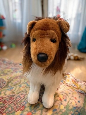Douglas Whispy Sheltie #1997 Plush 16'' Retired 2018 - EUC RARE Shetland Sheepdog