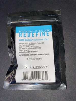 RODAN + FIELDS REDEFINE Macro Exfoliator Replacement Filters 2 Count