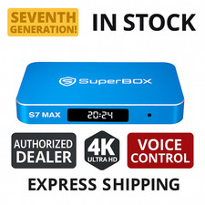 New Superbox S7 Max - 7 Day Time Shift Android Streaming - Same Day Shipping