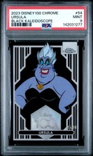 Ursula 2023 Topps Chrome Disney 100 Black Refractor /10 PSA 9 The Little Mermaid