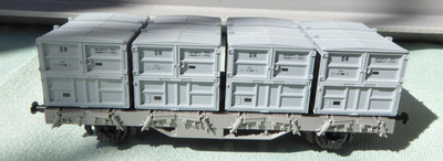 Tillig PMT TT Freight Wagon Transport Car Bt DR Epoch III (1949-1970) Ltd