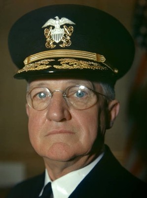 Portait of United States Navy Admiral Harold Rainsford Stark Comma- 1943 Photo 1