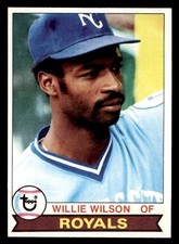 1979 Topps Baseball #409 Willie Wilson NM/MT *d3