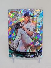2022 Bowmans Best George Kirby RC Atomin Refractor #69 Seattle Mariners 
