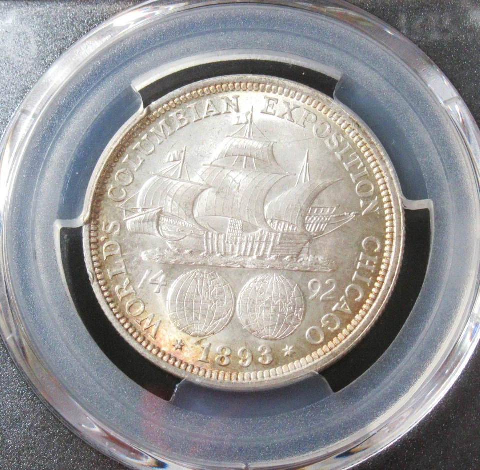 1893 50C Columbian MS65 PCGS - Image 2 of 4