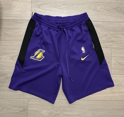 Lakers Team Issued Size 2XL Warmup Practice Pro Cut Jersey Shorts 