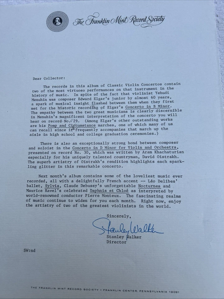 The Franklin Mint 100 Greatest Recordings Of All Time Nos. 29 & 30. - Image 2 of 4