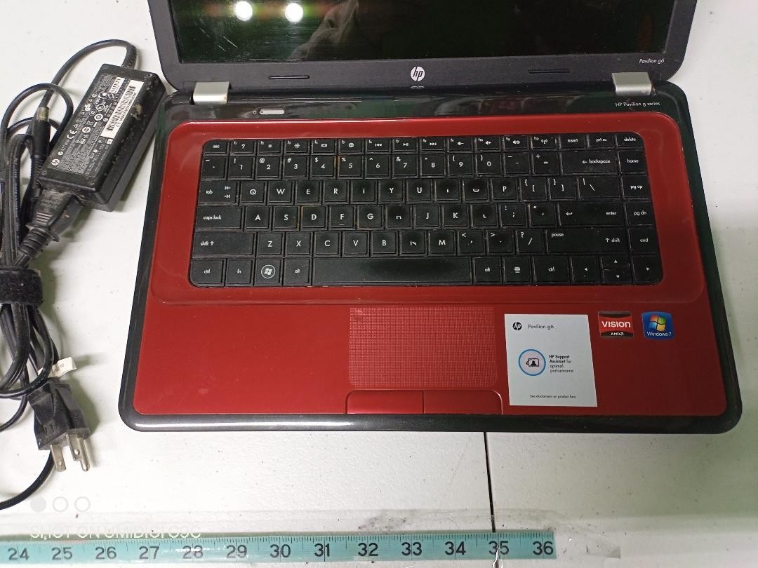 HP Pavilion G6 Laptop Red Parts Only!!! | eBay