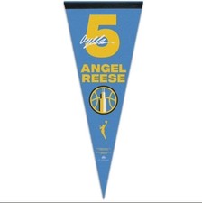Angel Reese Chicago Sky WNBA Premium Pennant 12"X30" Banner LSU NEW Wincraft