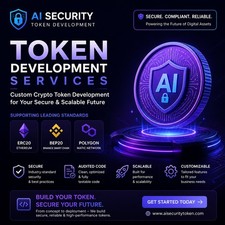 AI Security Token Development Service | ERC20 BEP20 Polygon Crypto Token