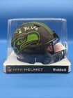 DK Metcalf Autograph Eclipse Mini Helmet Seattle Seahawks Beckett COA JSA