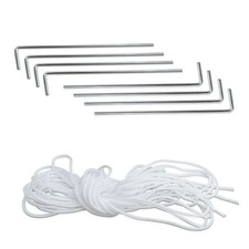 Gazebo Accessories: Peg & Guy Rope Set for Gazebo/Marquee/Tent