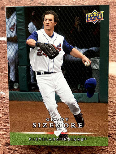 2008 Upper Deck First Edition Grady Sizemore #344 Cleveland Indians - Bild 1 von 2