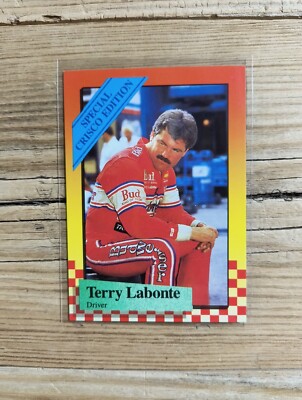 1989 Maxx Crisco Terry Labonte #7 NASCAR Racing Card