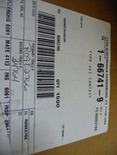 TYCO 1-66741-9 Qty of 20 per Lot TYCO 1-66741-9