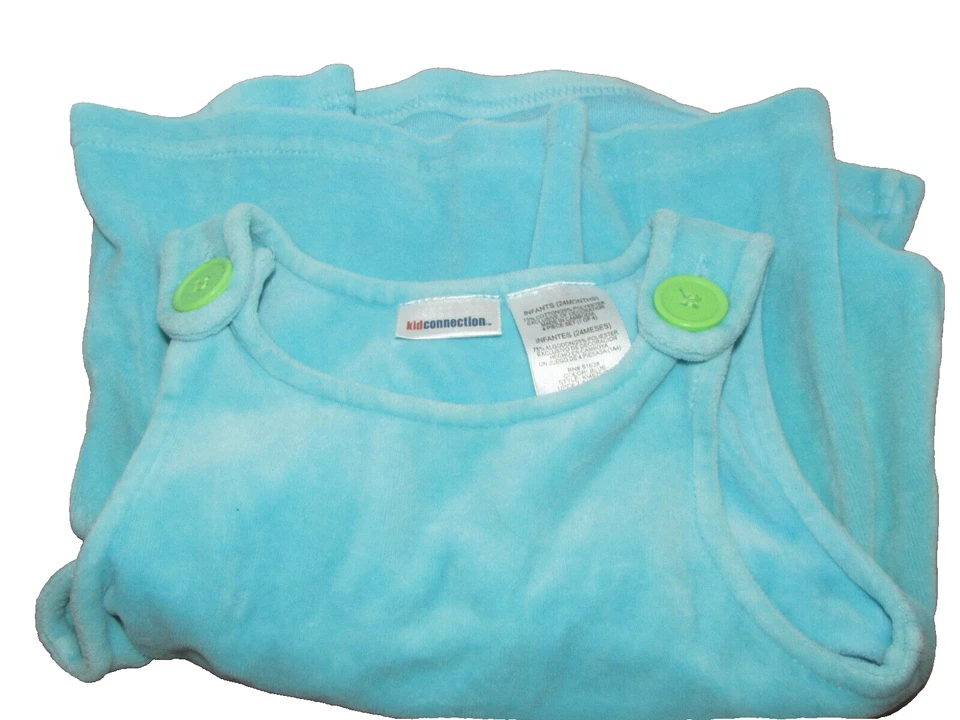 Kid Connection DRESS cotton/poly velour sleeveless 24 M (L 3) Foto 4 de 4