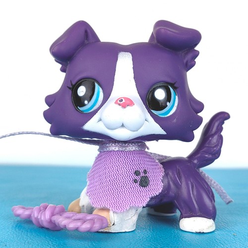 Authentic Littlest Pet Shop #1676 Collie Dog / Original Hasbro LPS | eBay