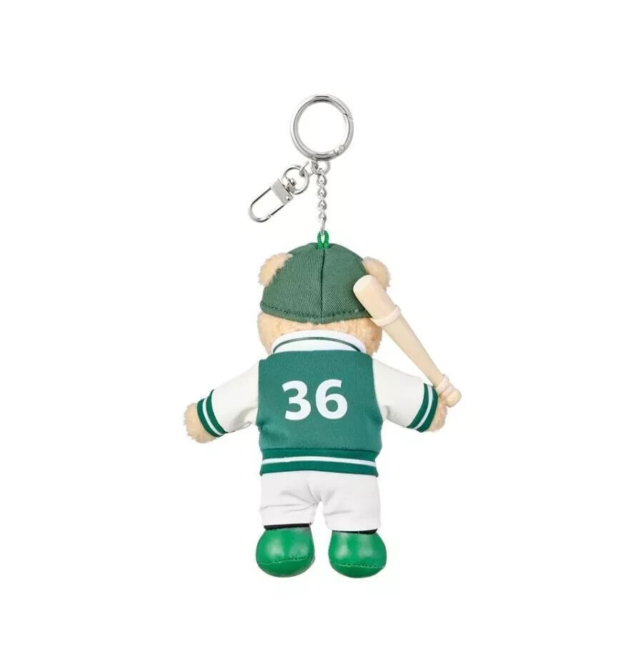 【韓国スタバ】SPORTS CLUB★Baseball Bearista Keychain Starbucks Korea 2025 Starbucks Sports Club Baseball Bearista