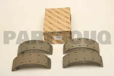 ０４４ 0449436320 Genuine Toyota SHOE KIT, FRONT BRAKE 04494-36320 | eBay