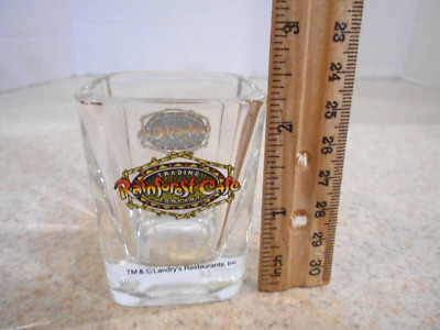RAINFOREST Cafe SHOT GLASS SHOTGLASS trading Company