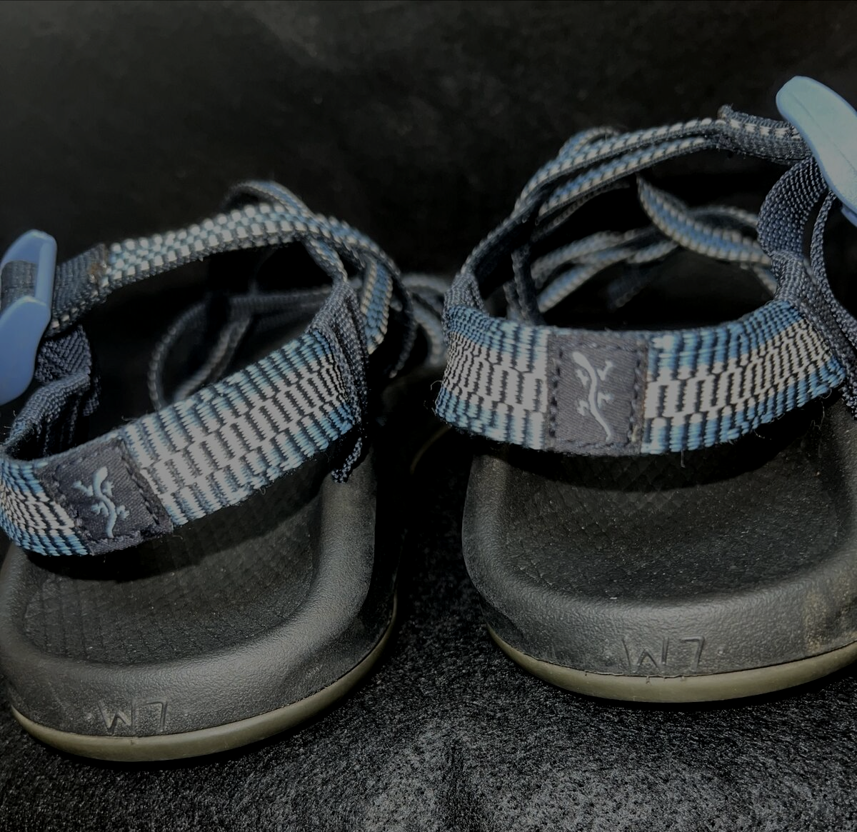 Chaco Women's Classic ZX2 Toe Loop Strap Blue Sandal J105005 Size