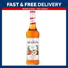 NEW Monin Coffee & Cocktail 70cl Glass Syrup Flavours & Pump - AS USED BY COSTA