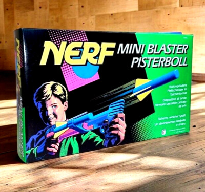 NERF - Kenner - NEU - 1993 Vintage - Mini Blaster Pisterboll - RARE - SAMMLER