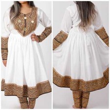 Embroidery Afghani dress for girl - Afghani style dress - Afghani dress for girl