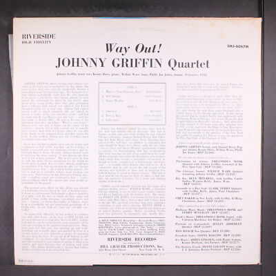JOHNNY GRIFFIN: way out RIVERSIDE 12