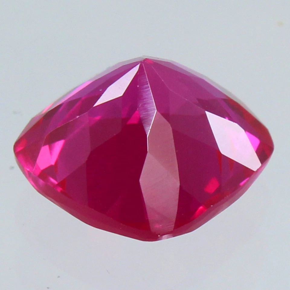 Natural 13.30 Ct Certified UTAH Bixbite Red Beryl 13x13 Cushion Unheated Gems - Image 3 of 4