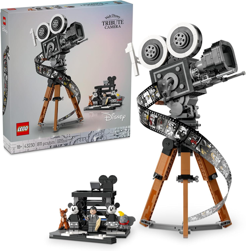 LEGO Disney Walt Disney Tribute Camera, Disney Fan Building Set, Celebrate Disne - Picture 8 of 12