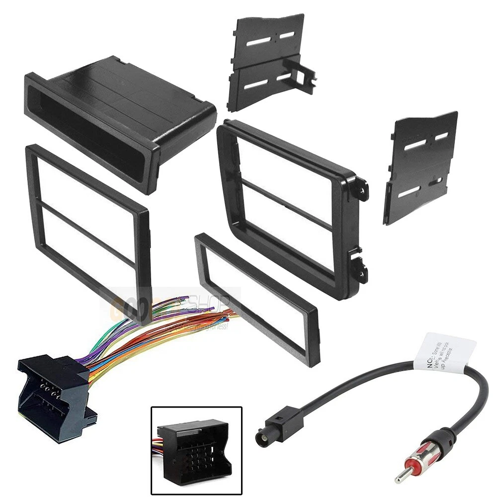 Double or Single DIN Car stereo install Kit for 2006 2015
