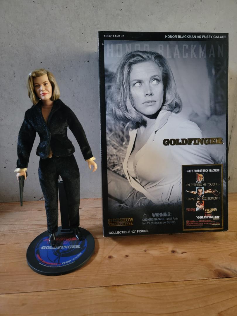 007 ゴールドフィンガー　プッシー・ガロア 　ブラックマン　 SIDESHOW SIDESHOW 007 Goldfinger/Pussy Galore (Blackman) Japan | eBay