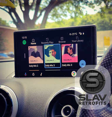 Audi A3 S3 RS3 Wireless Apple CarPlay Android Auto Integration Kit