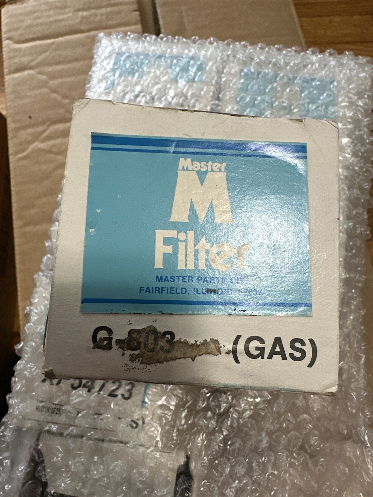 Master Parts Filter Lot G-803, XF54723 New Old Stock