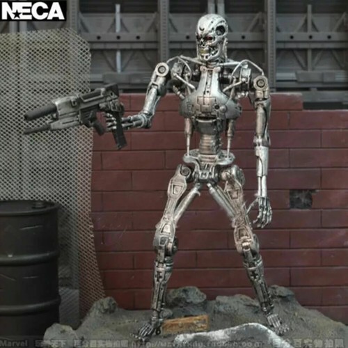 Action figure NECA Terminator ENDOSKELETON T800 7-Arnold-Schwarzenegger model - Foto 8 di 12