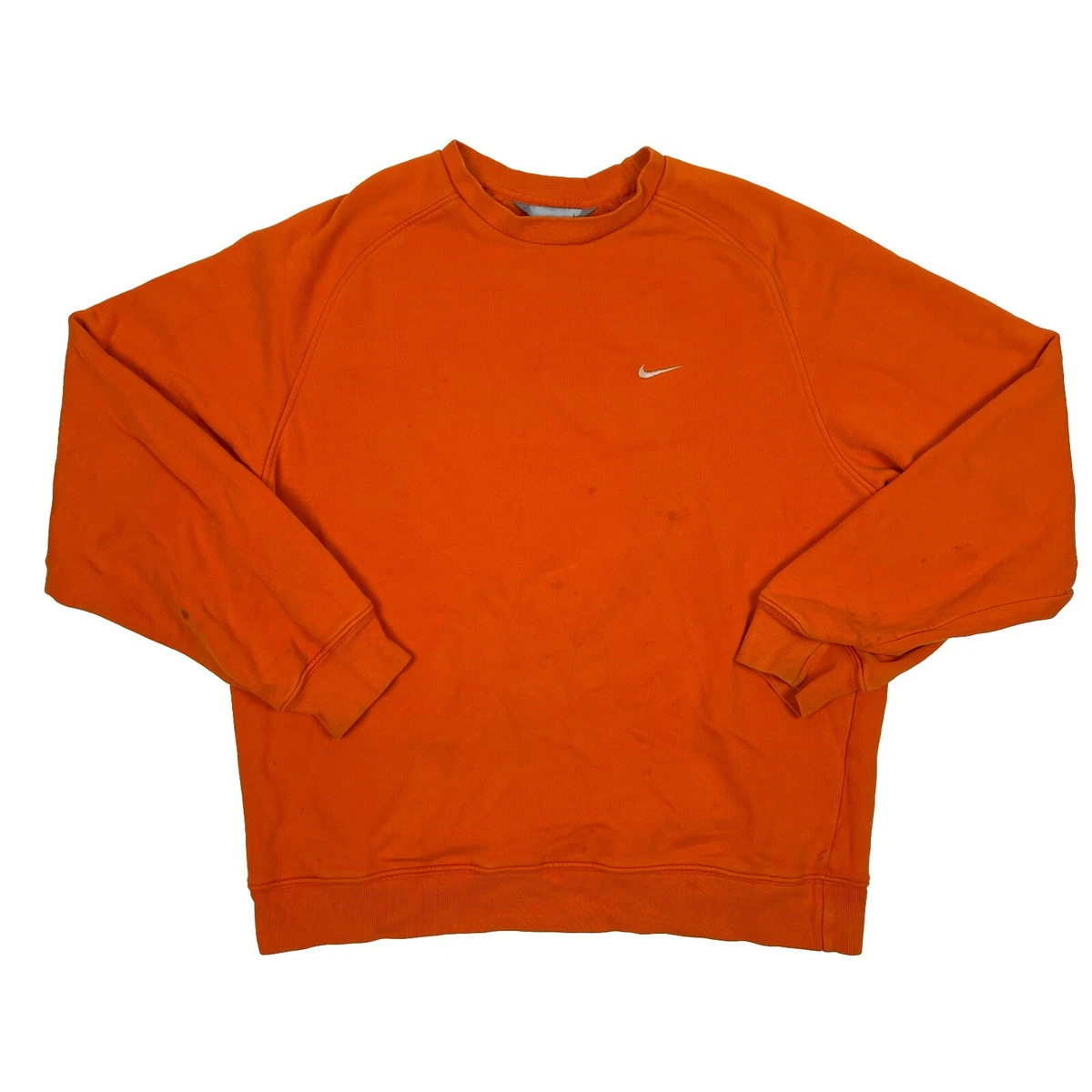 Orange nike sweatshirt cheap